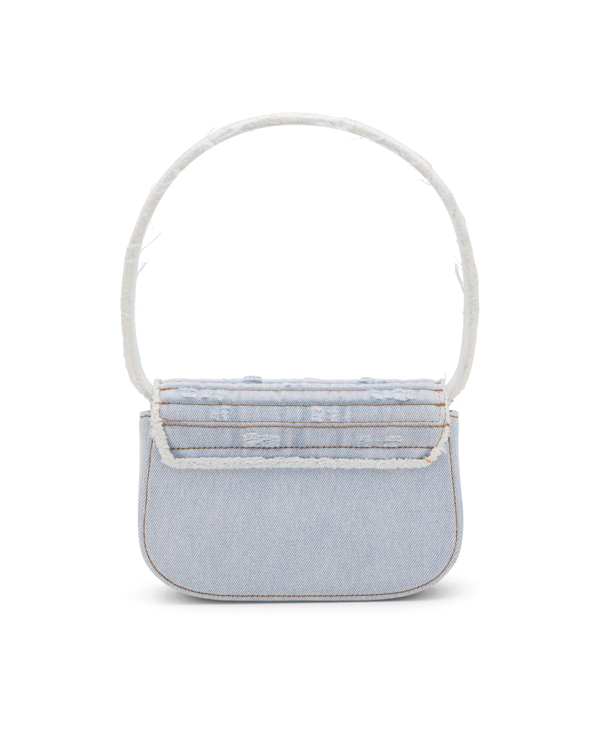 1DR Small Denim Crystal Shoulder Bag