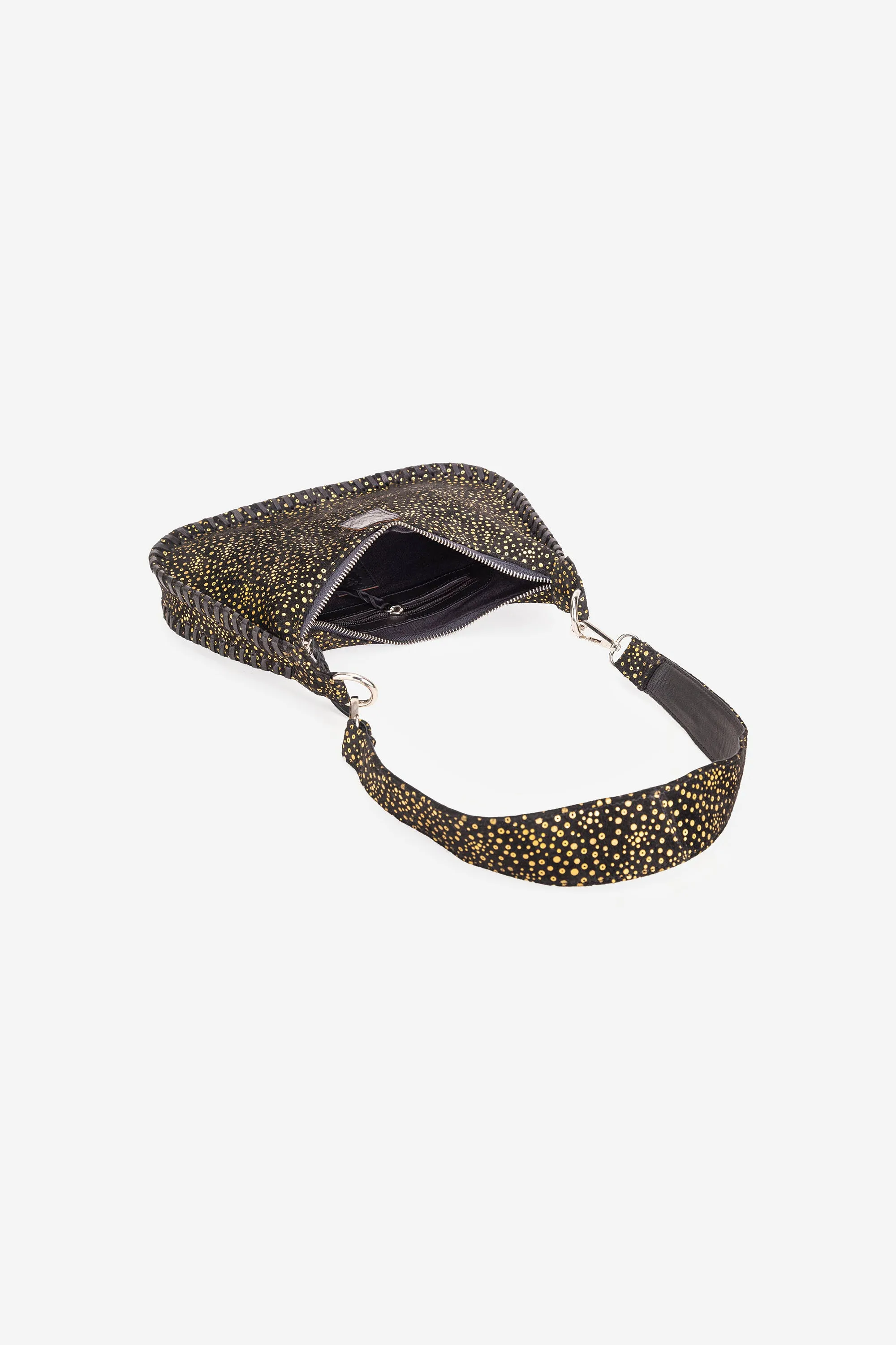 Abelardo Berlin Black Shoulder Bag