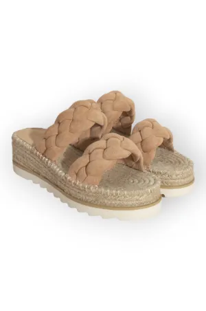 Alina Suede Espadrille Sandal