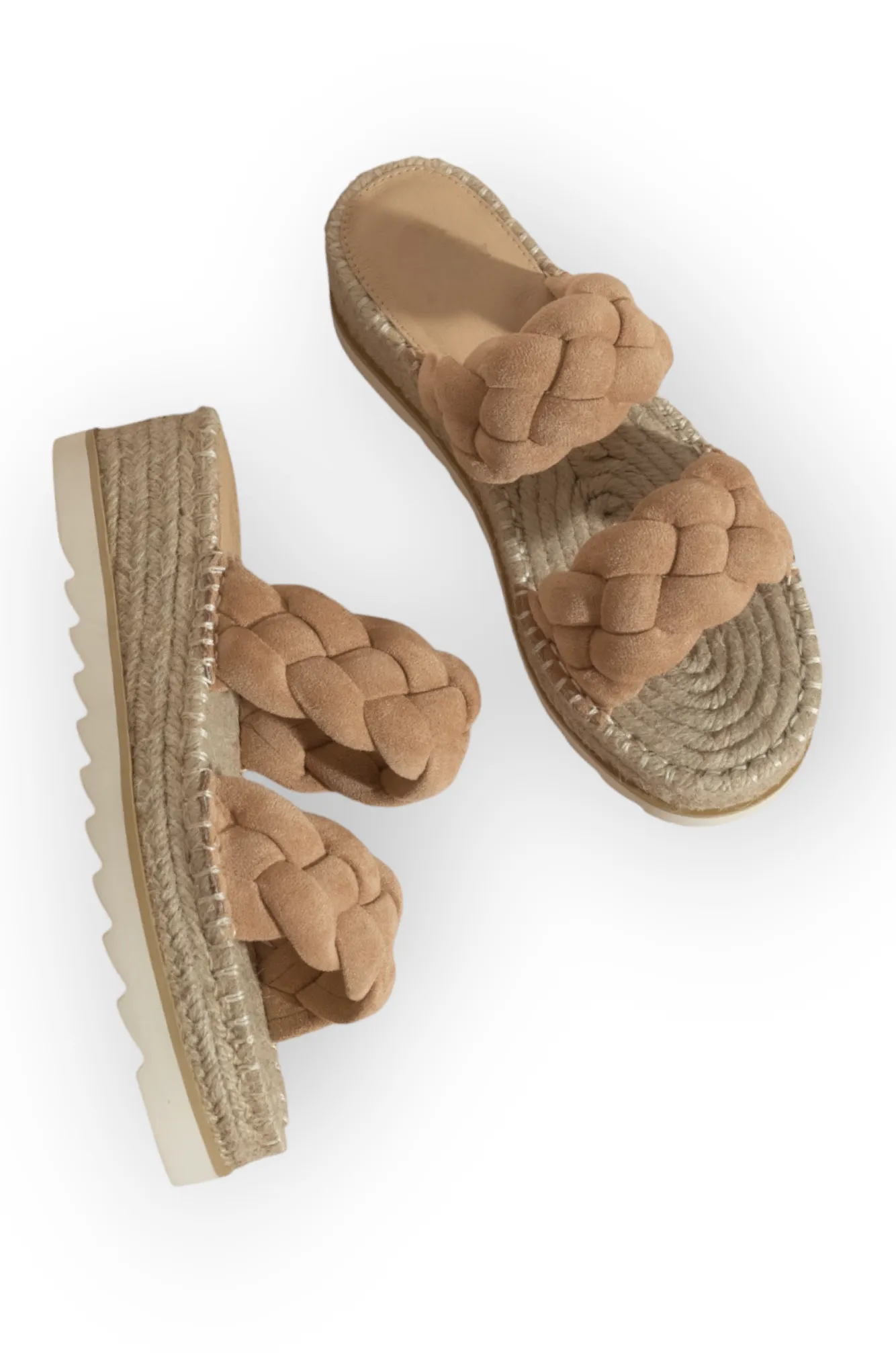 Alina Suede Espadrille Sandal