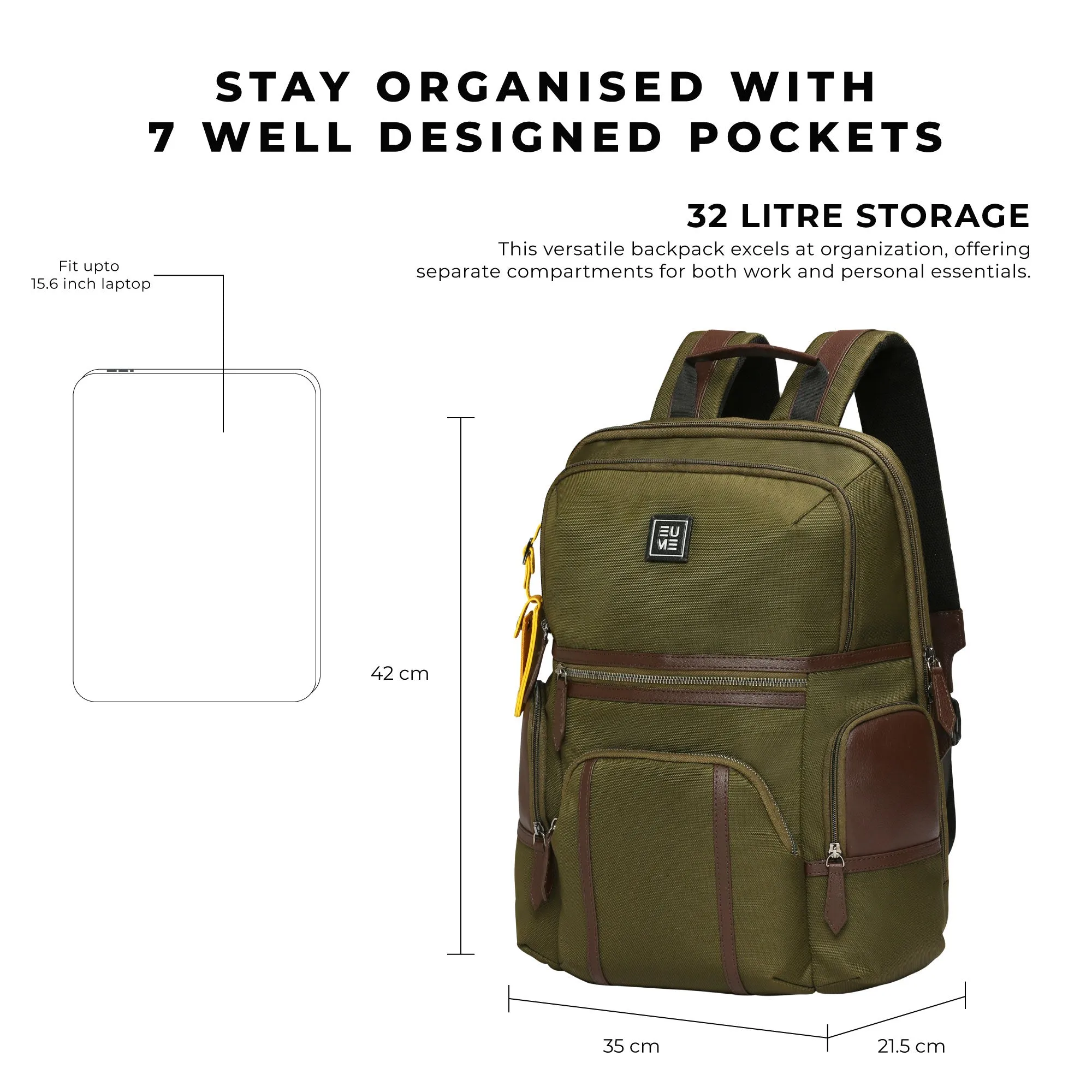 Asher 32L Laptop Backpack