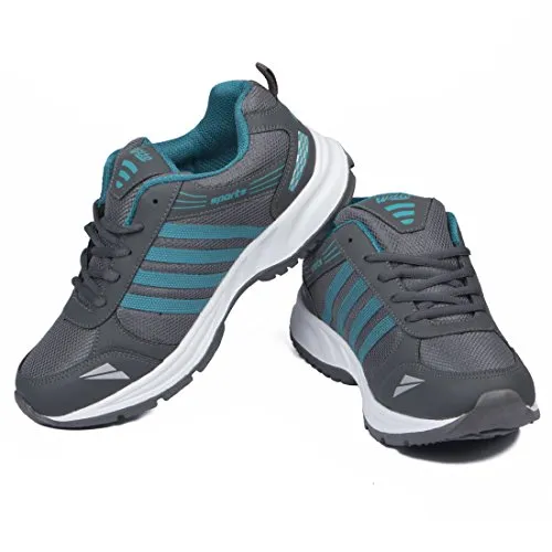 ASIAN Men's Wonder-13 Firozi Mesh Sports Running Shoes (Green) 6UK