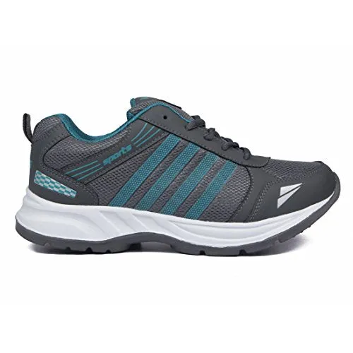 ASIAN Men's Wonder-13 Firozi Mesh Sports Running Shoes (Green) 6UK