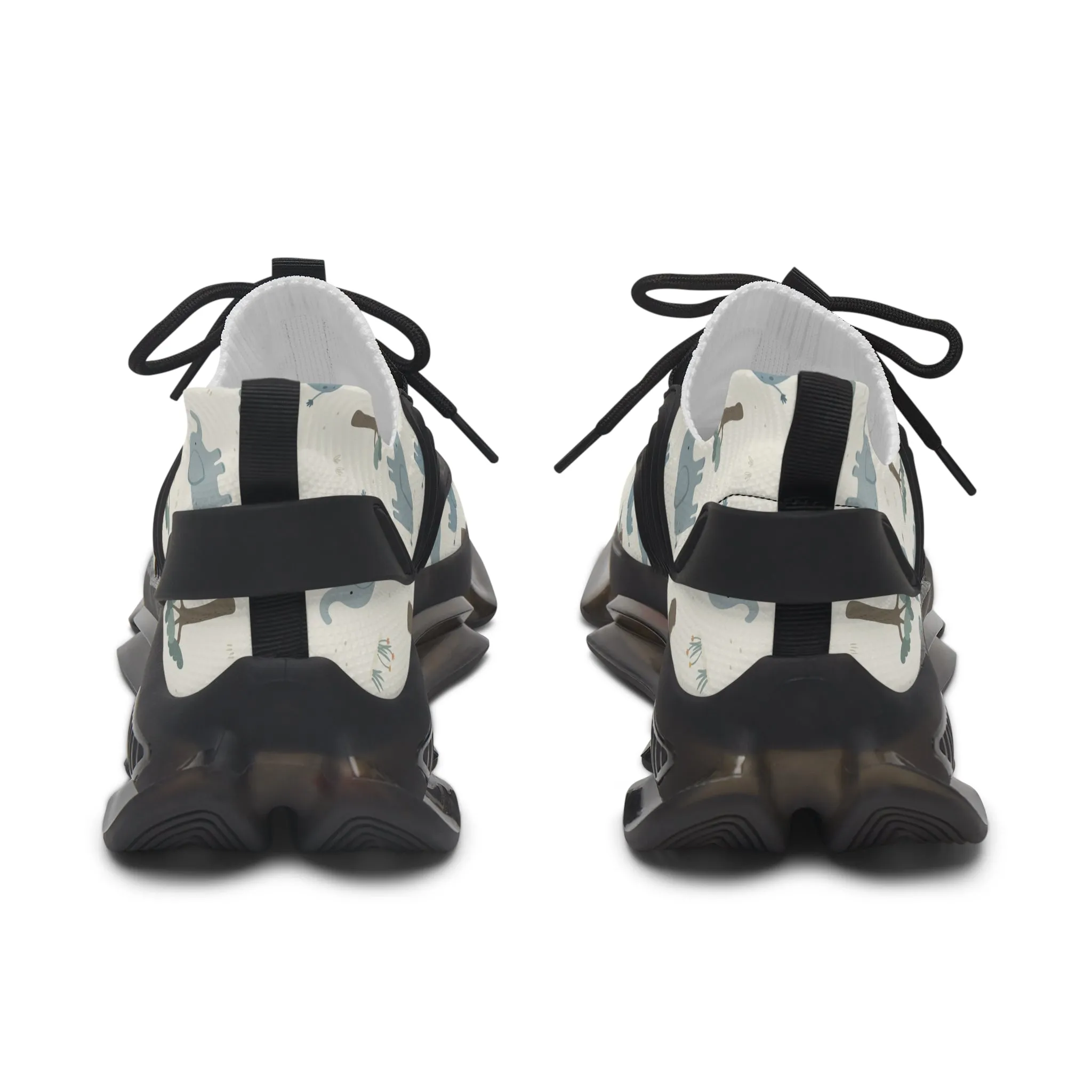 Baby Elephant and Tree Women's Mesh Sneakers