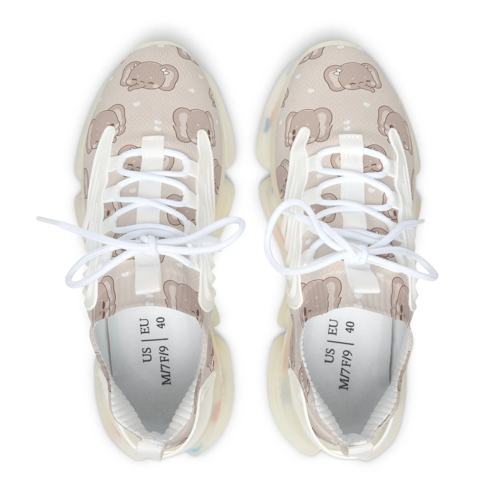 Baby Elephant Head Women's Mesh Sneakers