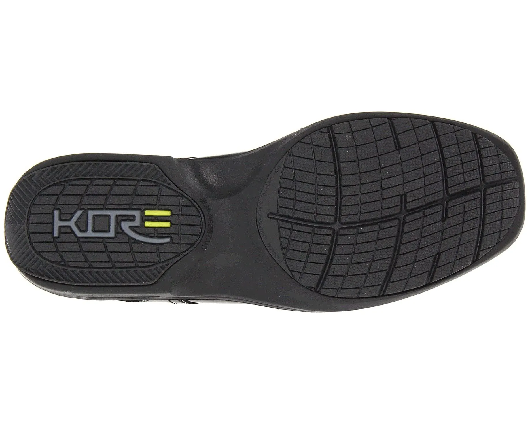 Baker Street Plain Toe Oxford with KORE Slip Resistant Walking Comfort Technology Nunn Bush, black