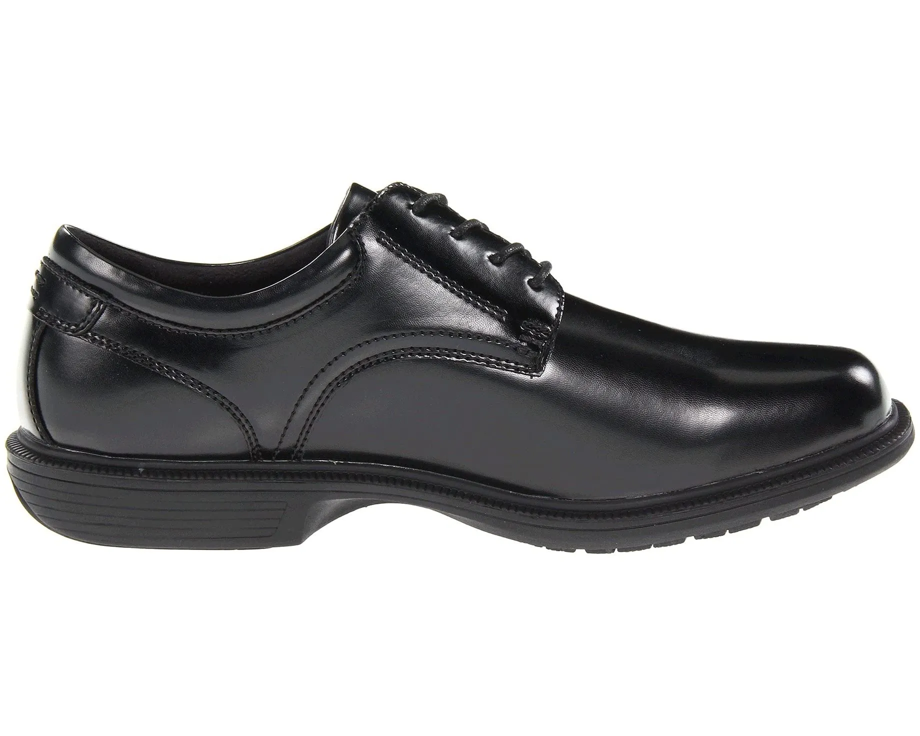 Baker Street Plain Toe Oxford with KORE Slip Resistant Walking Comfort Technology Nunn Bush, black