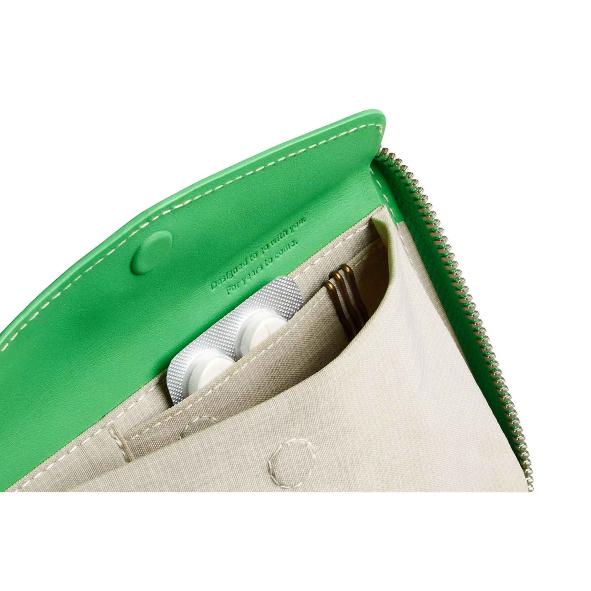 Bellroy Folio Wallet in Neon Green
