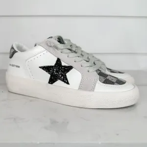 Big Reputation  Vintage Havana White Leather Sneakers