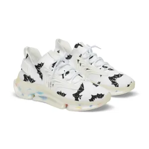 Black Bats Men's Mesh Sneakers