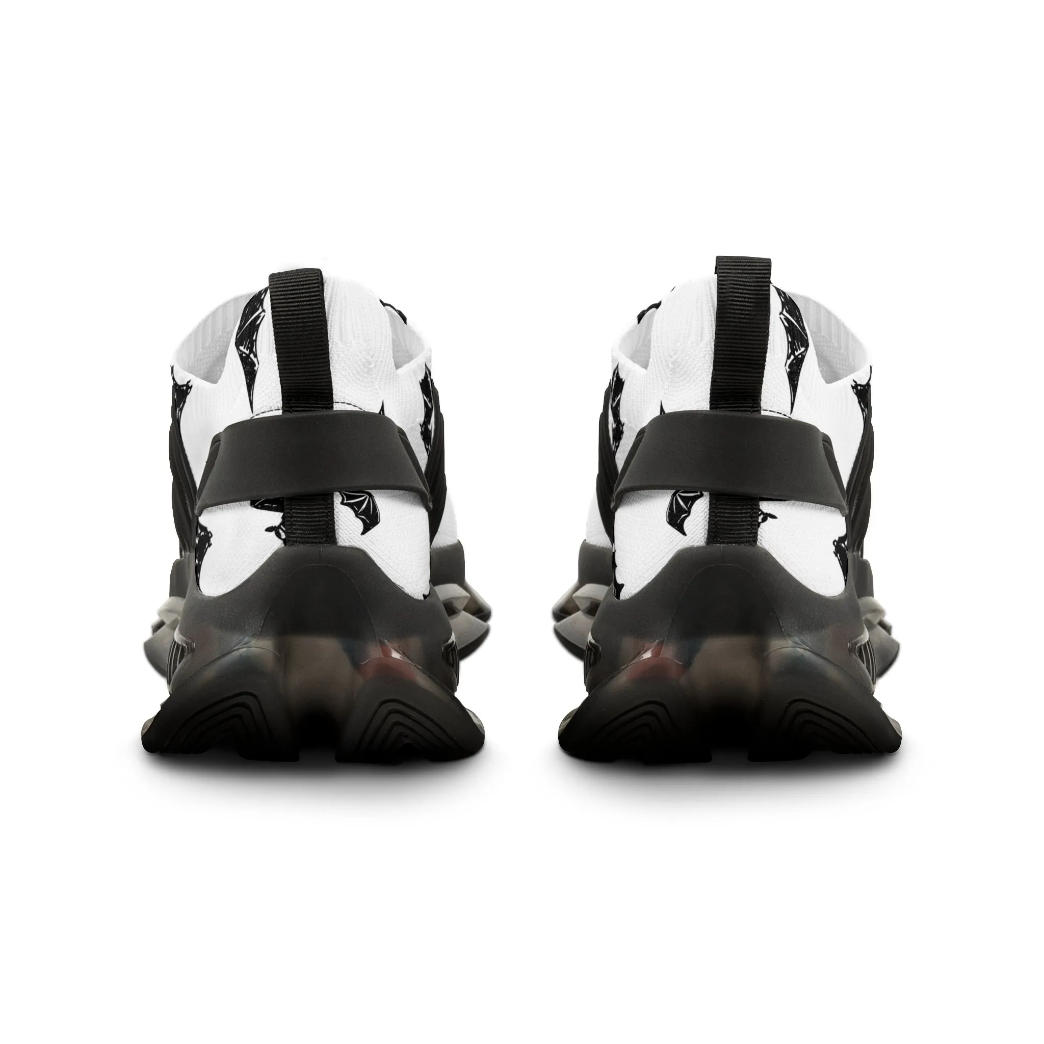 Black Bats Men's Mesh Sneakers