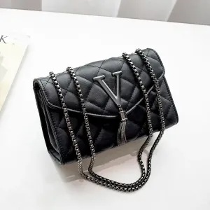 Black Luxury Handbags And Purse For Women