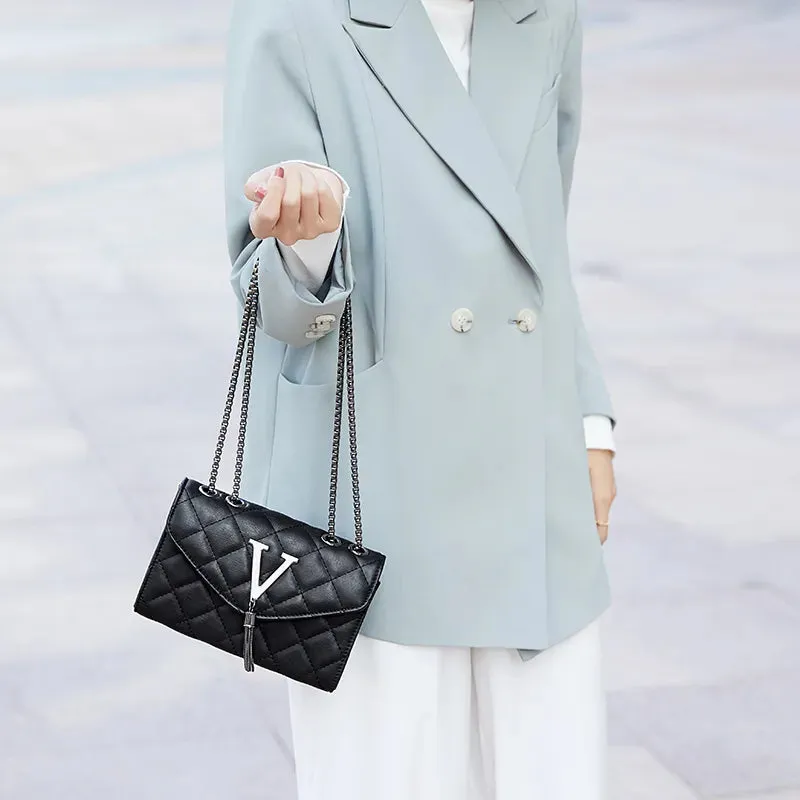Black Luxury Handbags And Purse For Women