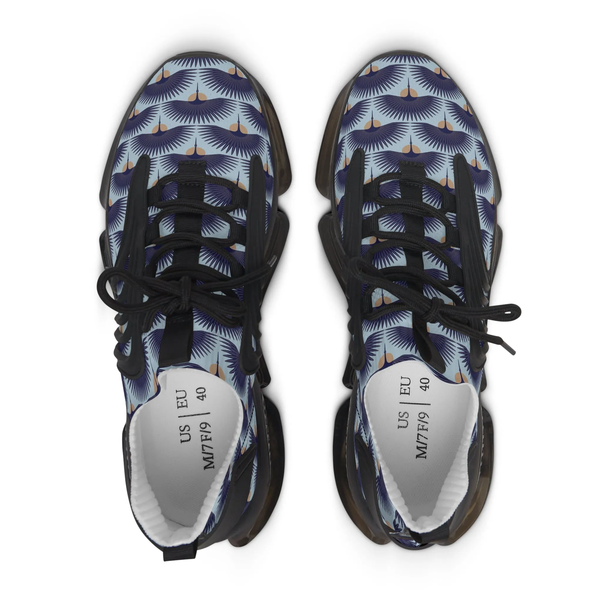 Blue Cranes Women's Mesh Sneakers