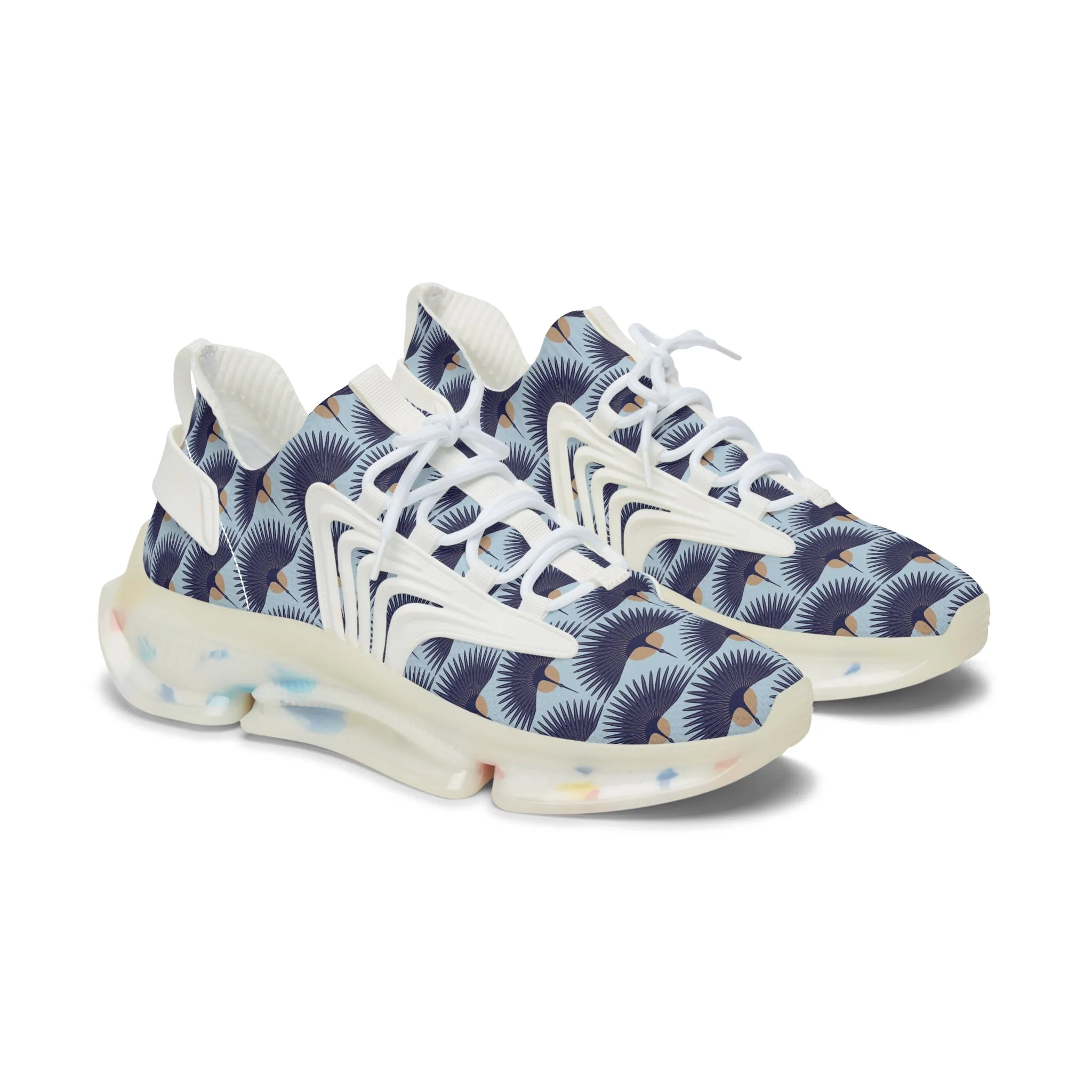 Blue Cranes Women's Mesh Sneakers