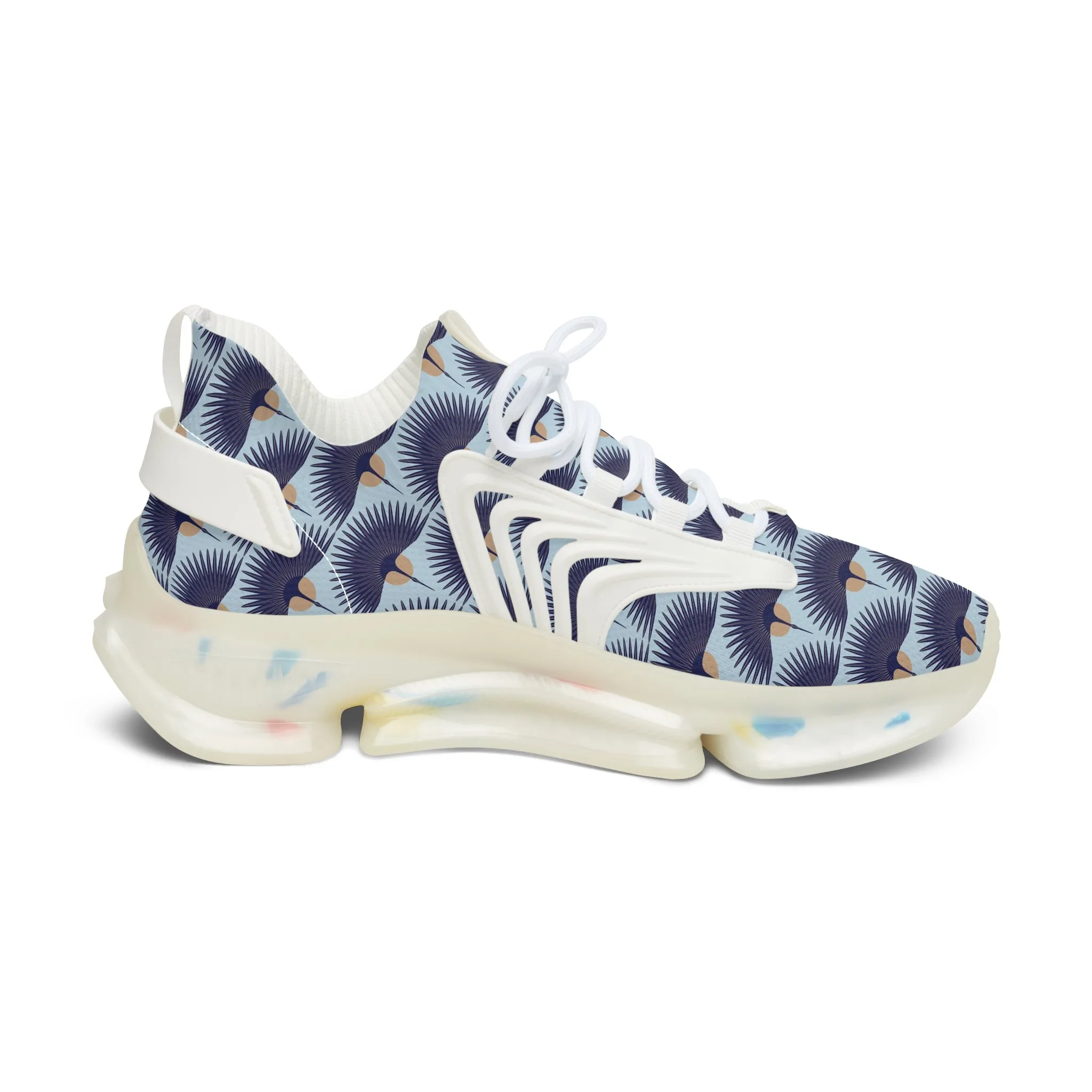 Blue Cranes Women's Mesh Sneakers