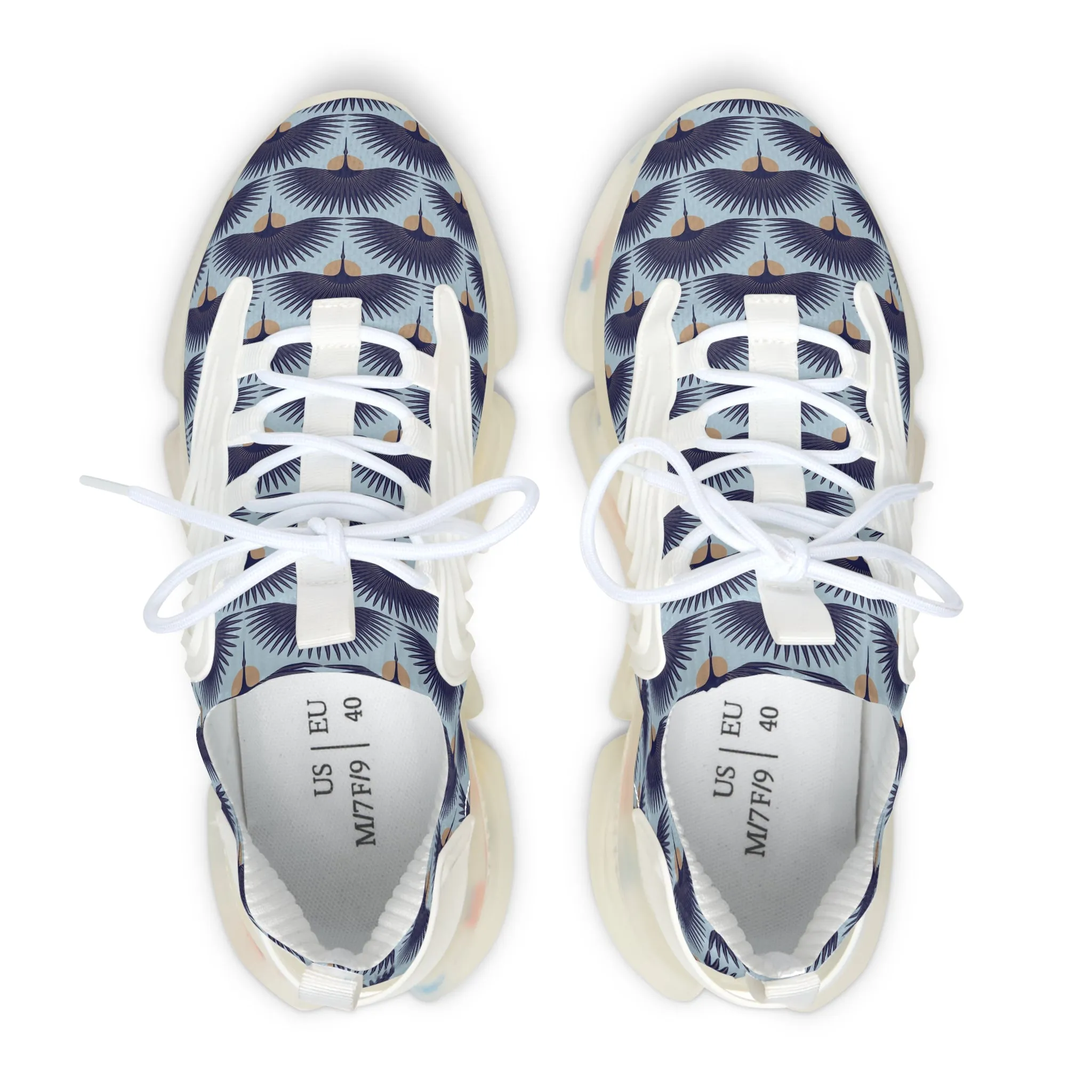 Blue Cranes Women's Mesh Sneakers