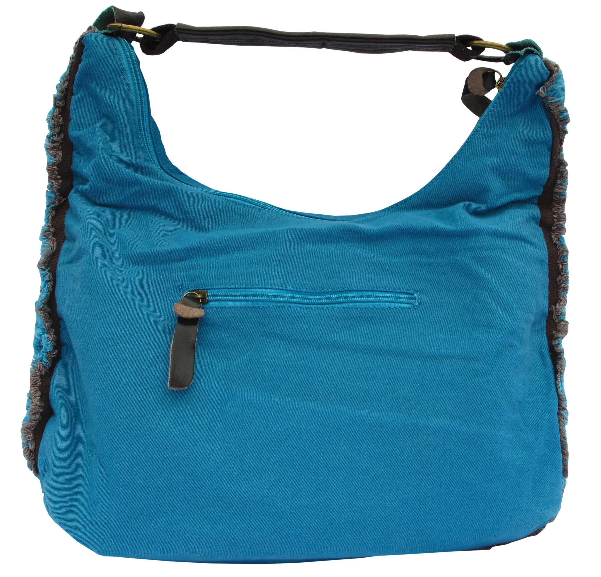 Blue Designer Cotton Handbag for Women