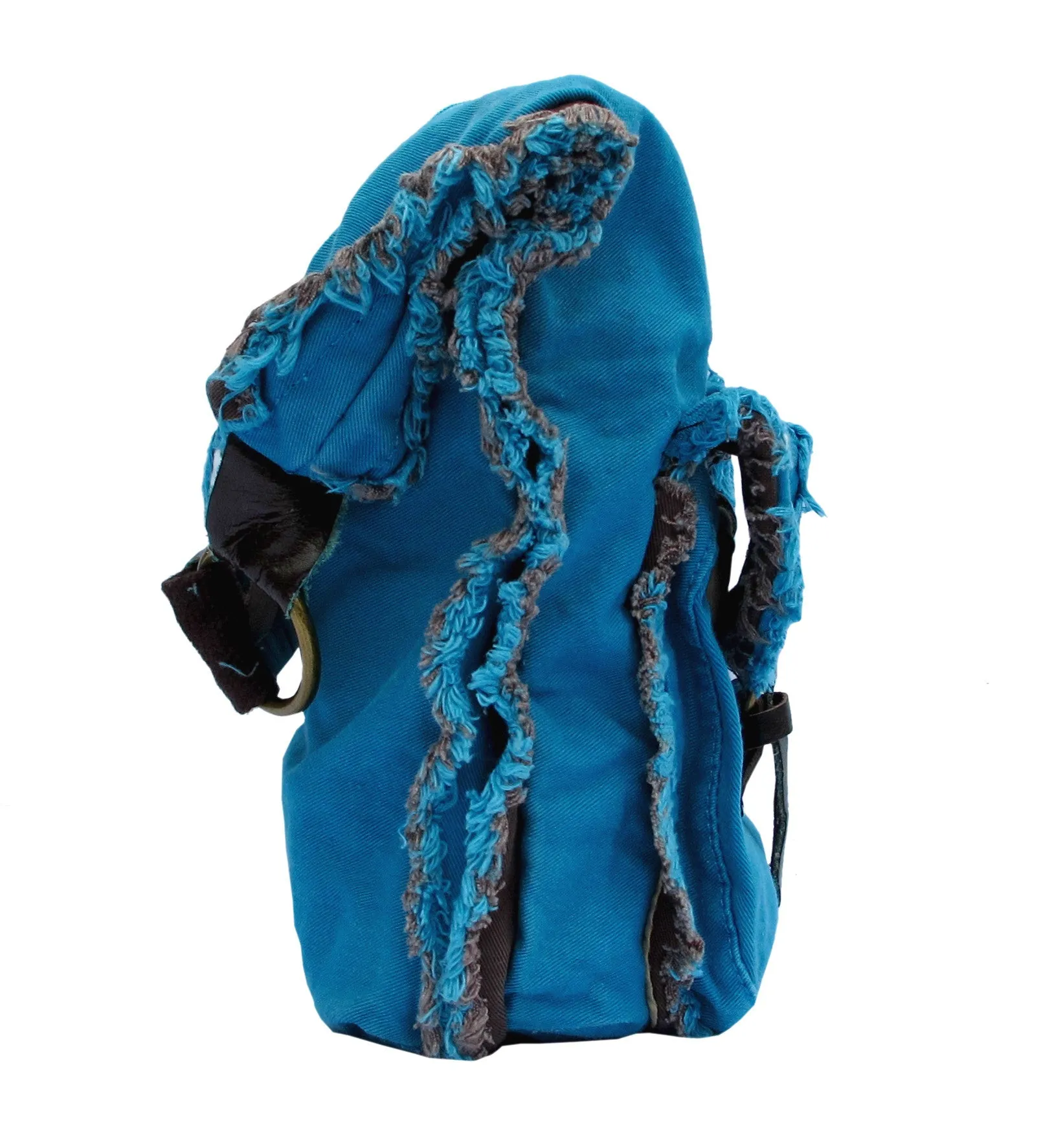 Blue Designer Cotton Handbag for Women