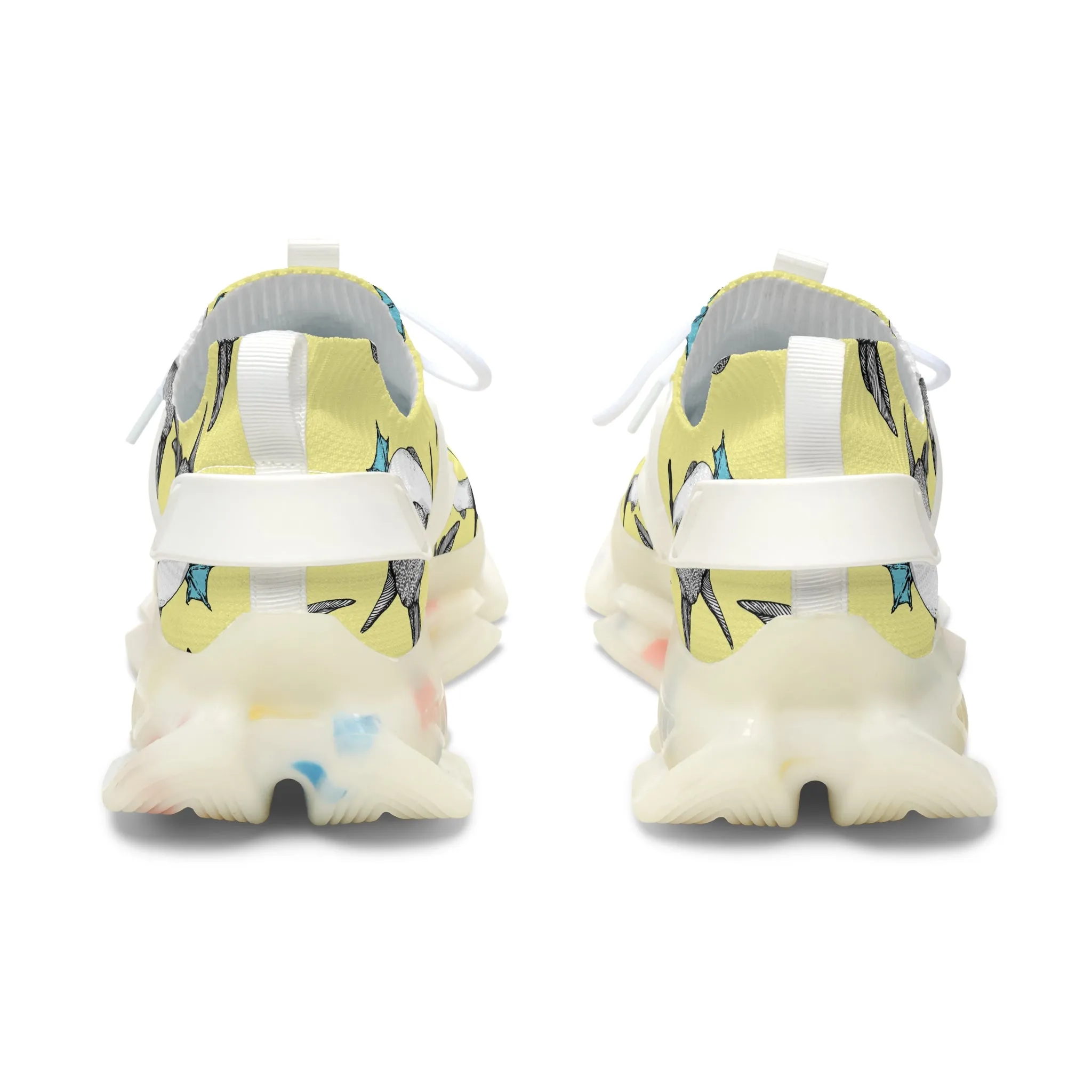 Blue Footed Booby Women's Mesh Sneakers