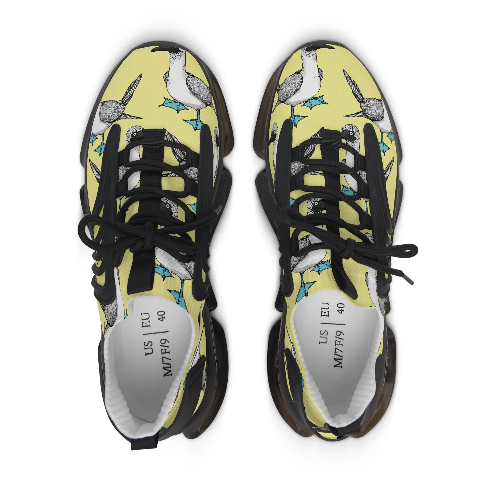 Blue Footed Booby Women's Mesh Sneakers