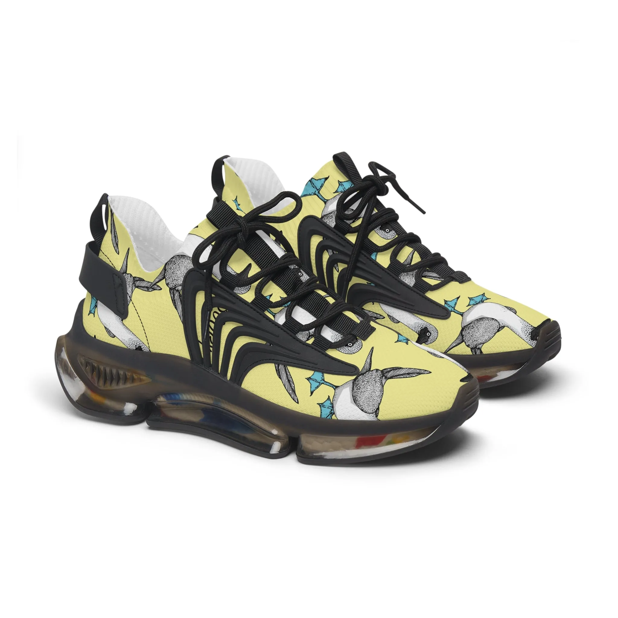 Blue Footed Booby Women's Mesh Sneakers