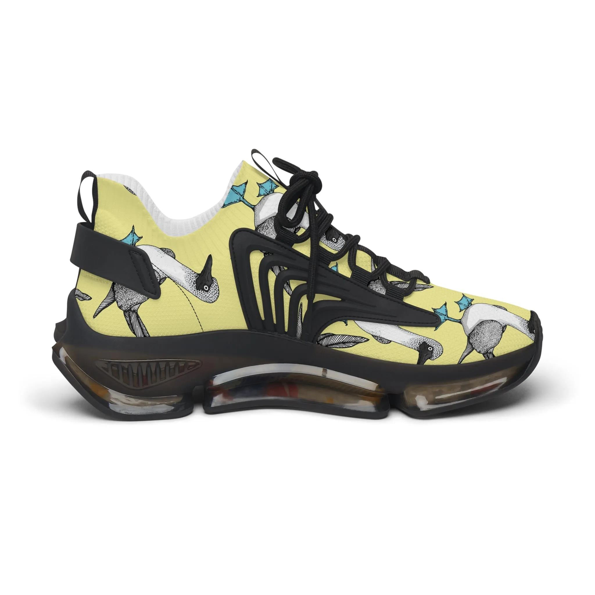 Blue Footed Booby Women's Mesh Sneakers