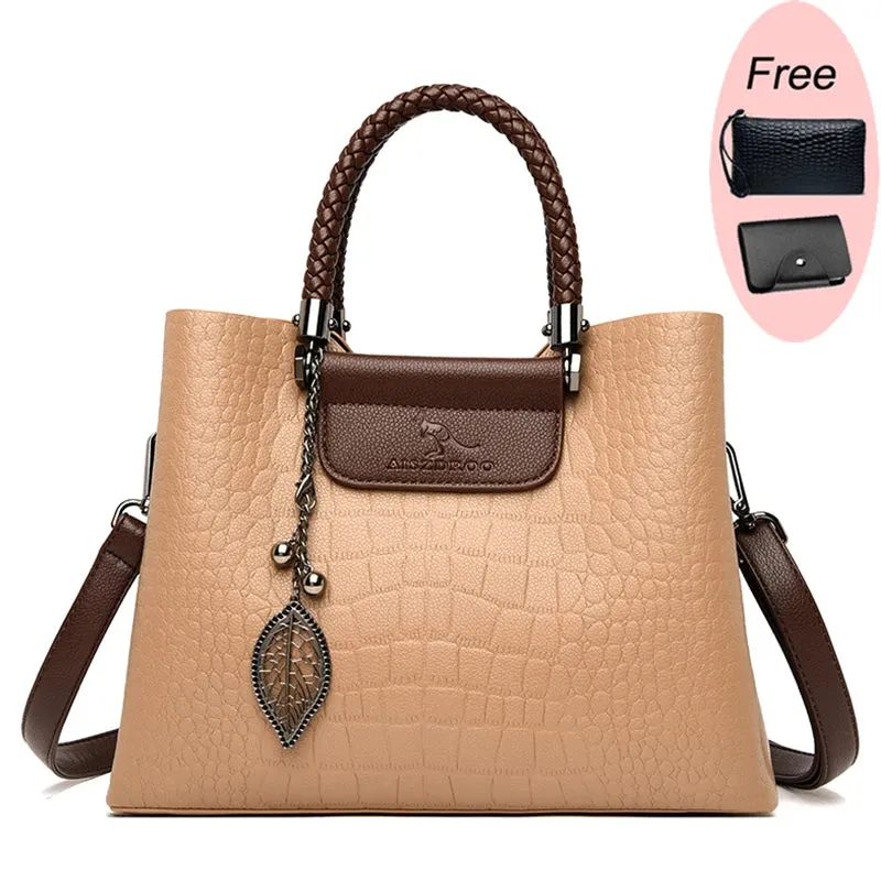 Brand Women Crossbody Bags High Quality Soft Leather Handbags
