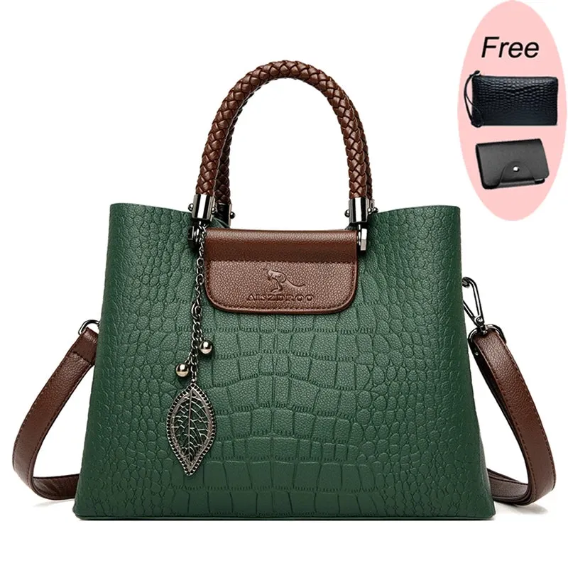 Brand Women Crossbody Bags High Quality Soft Leather Handbags