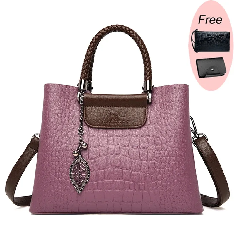 Brand Women Crossbody Bags High Quality Soft Leather Handbags