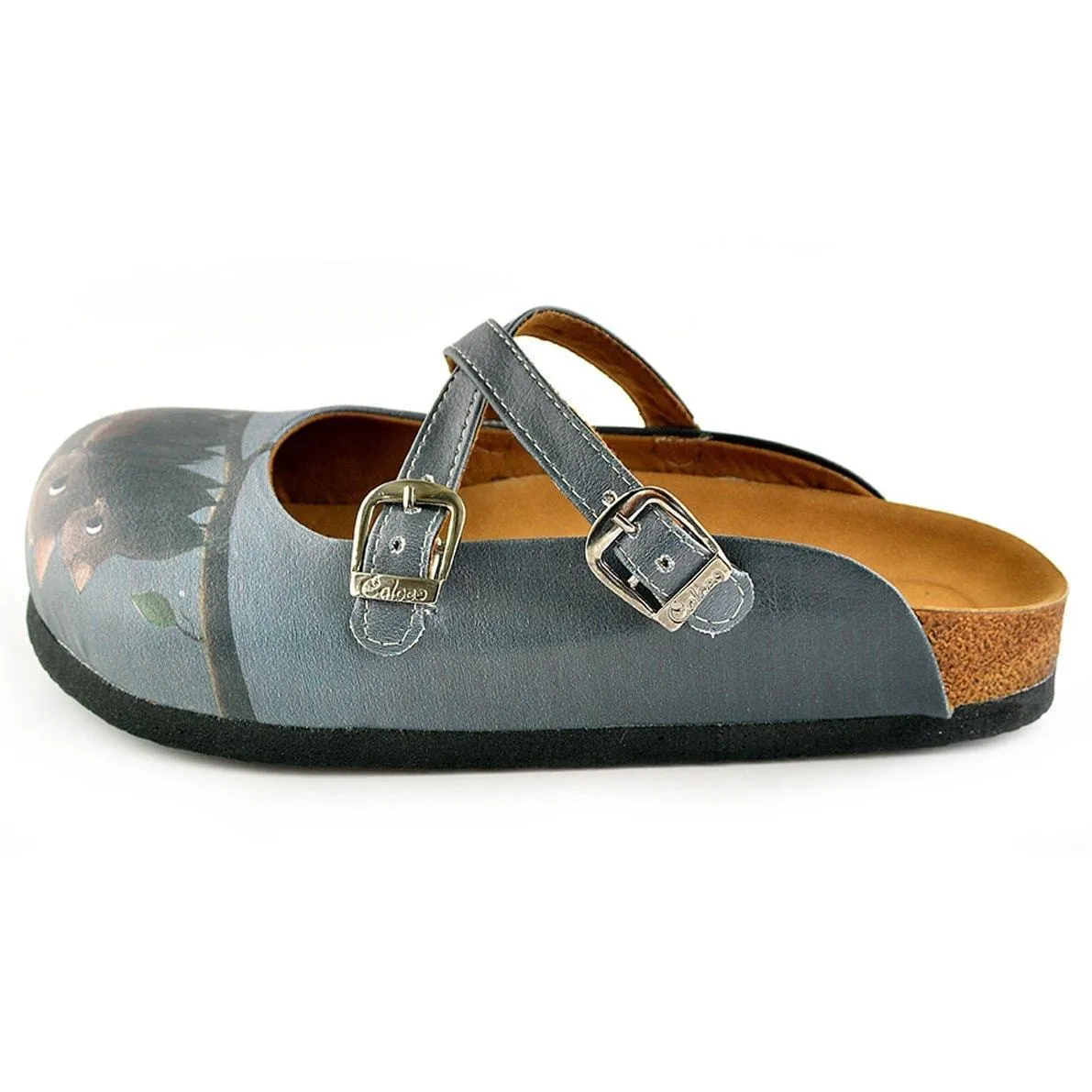Brown Bat Clogs WCAL142
