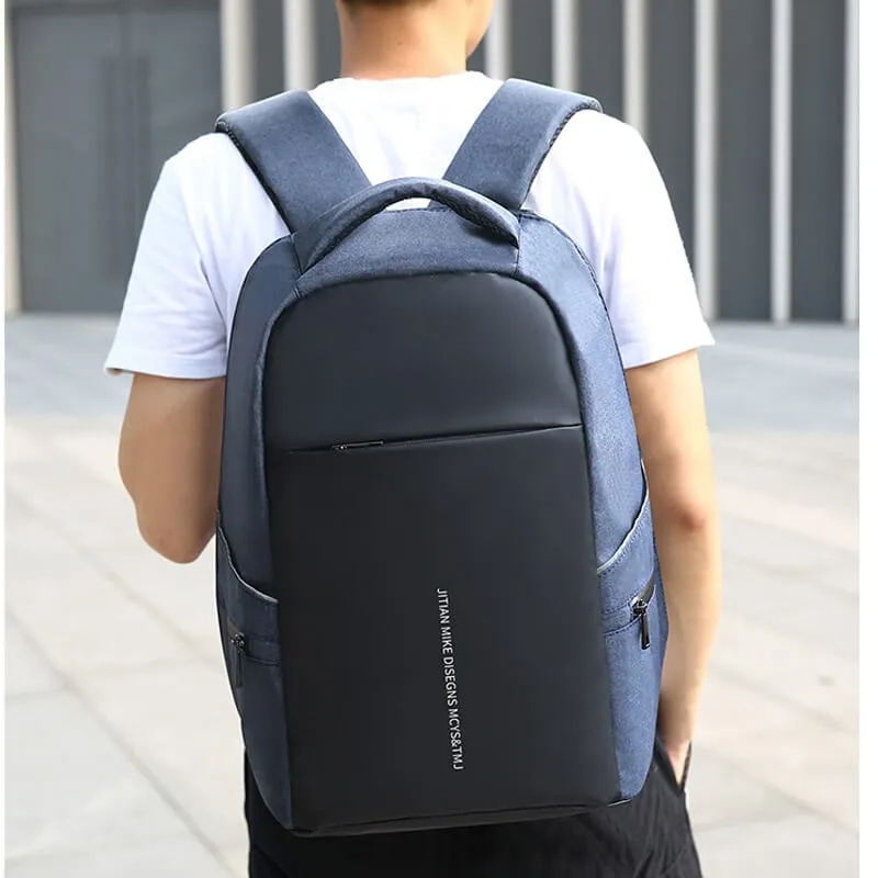 business laptop backpack bag Korean version campus students' schoolbags men's fashion bags