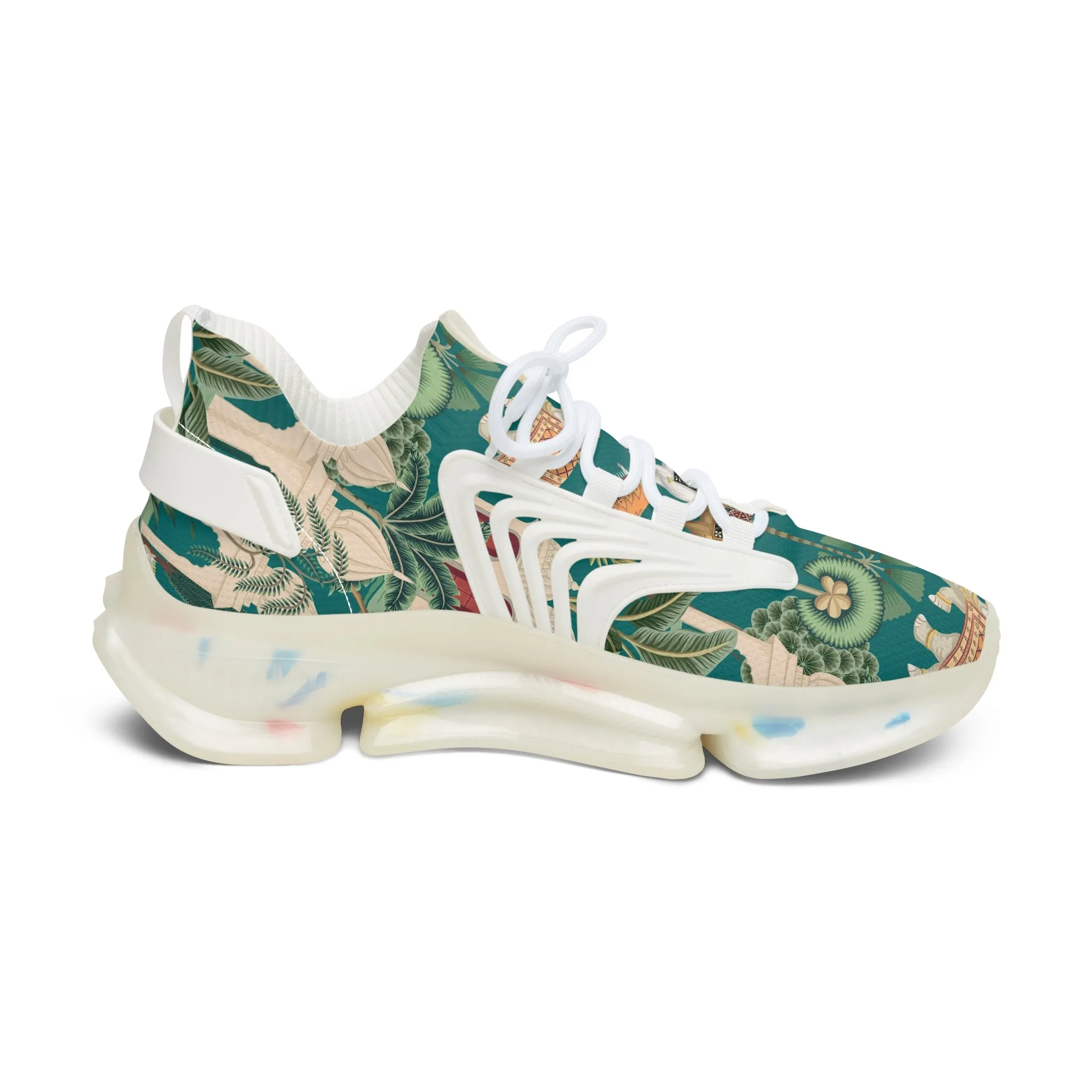 Camel Indian Elephant Women's Mesh Sneakers