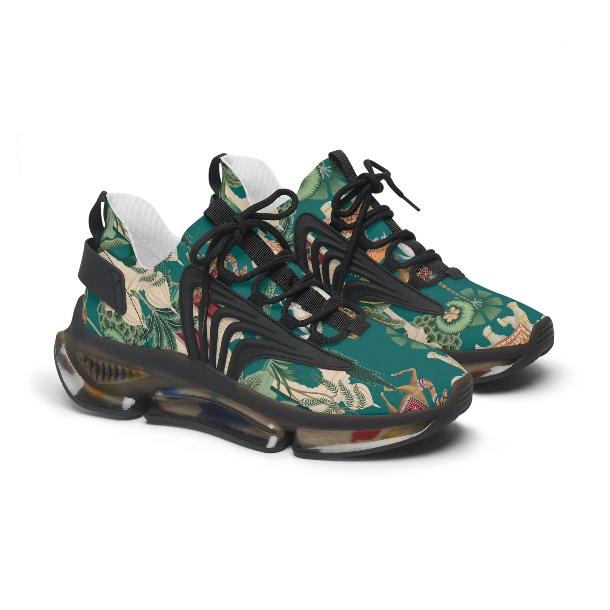 Camel Indian Elephant Women's Mesh Sneakers