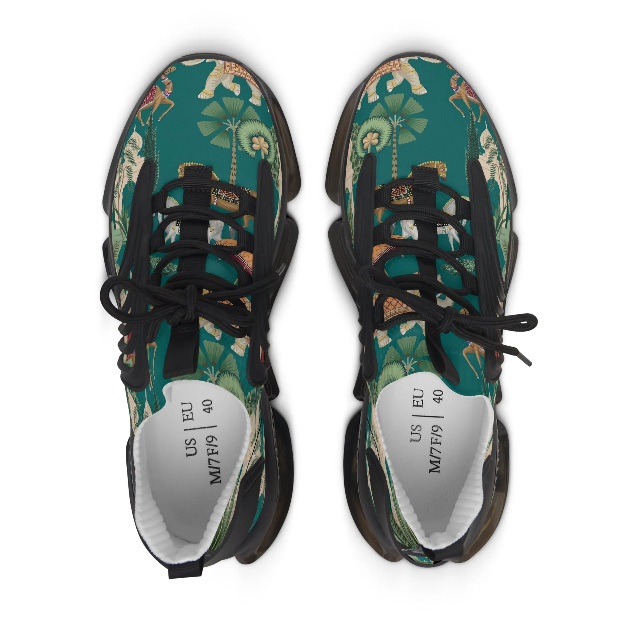 Camel Indian Elephant Women's Mesh Sneakers