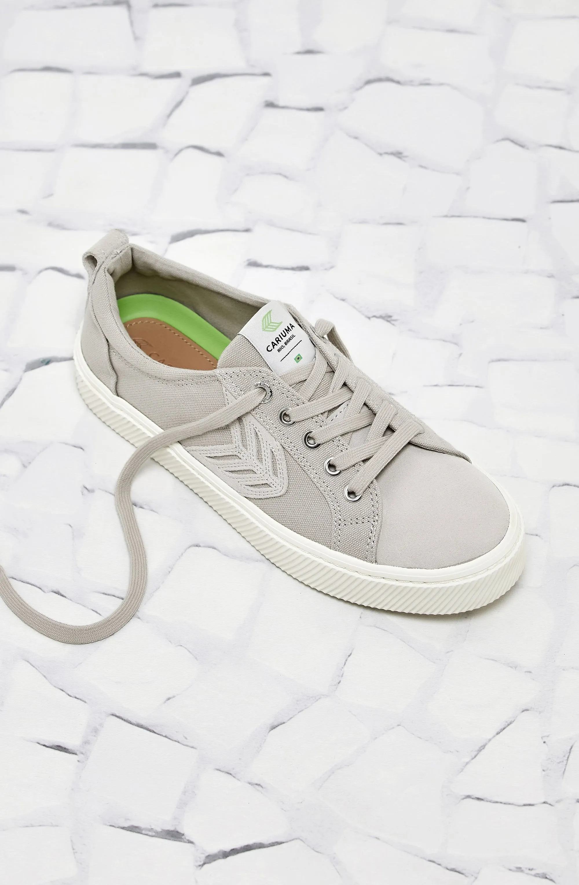 CATIBA Low Ice Canvas Ice Suede Accents Sneaker Men