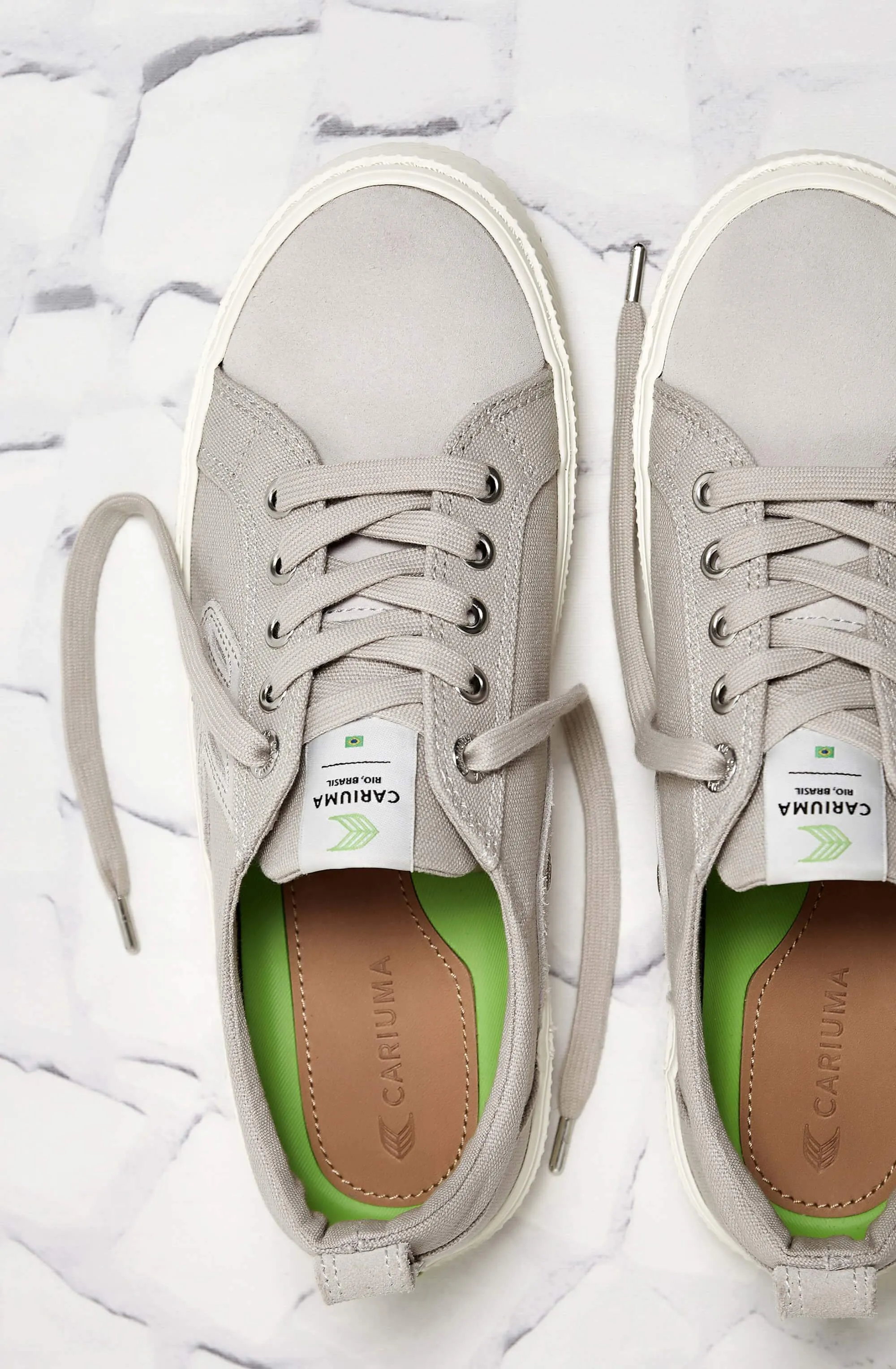 CATIBA Low Ice Canvas Ice Suede Accents Sneaker Men