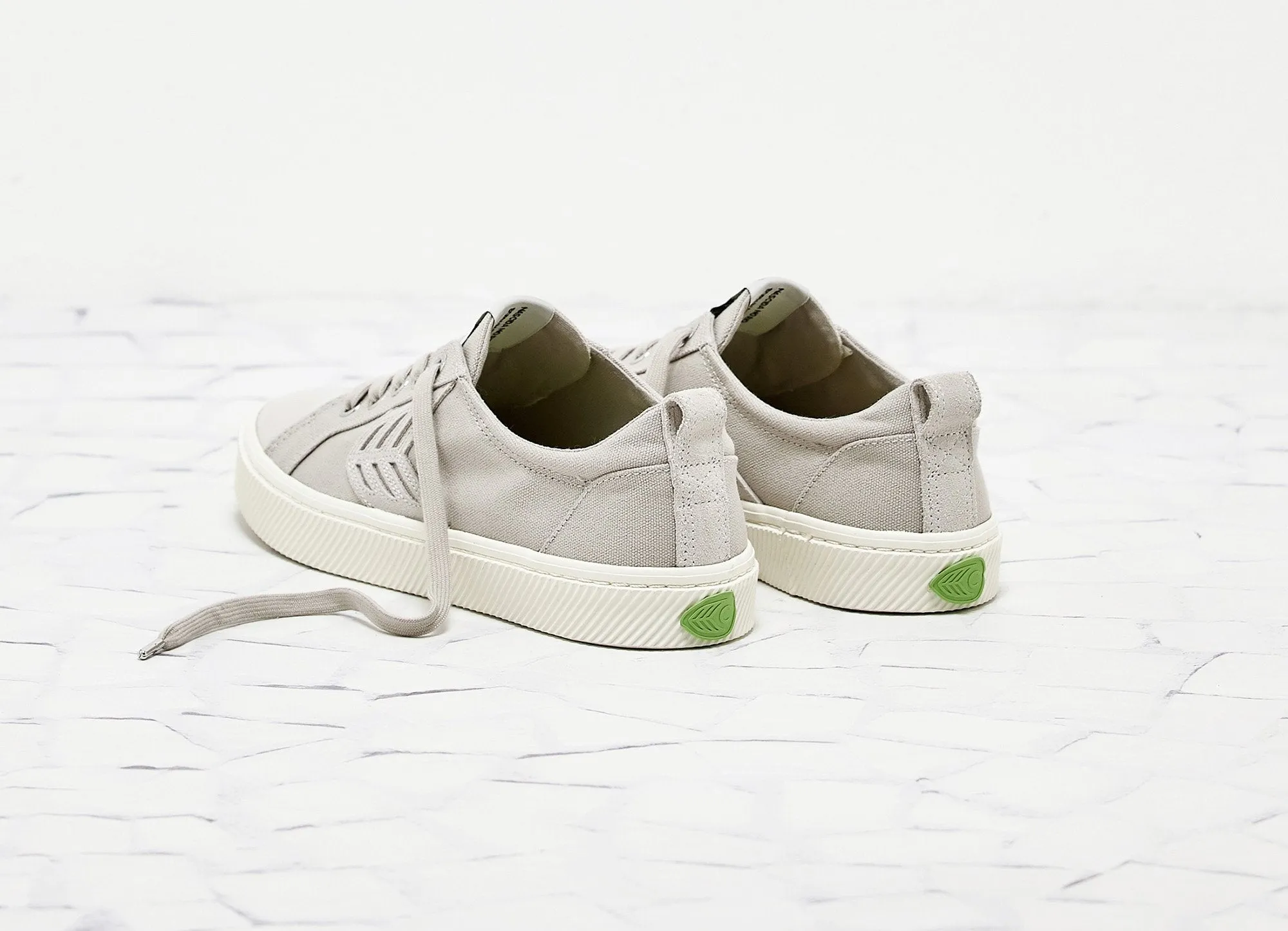 CATIBA Low Ice Canvas Ice Suede Accents Sneaker Men