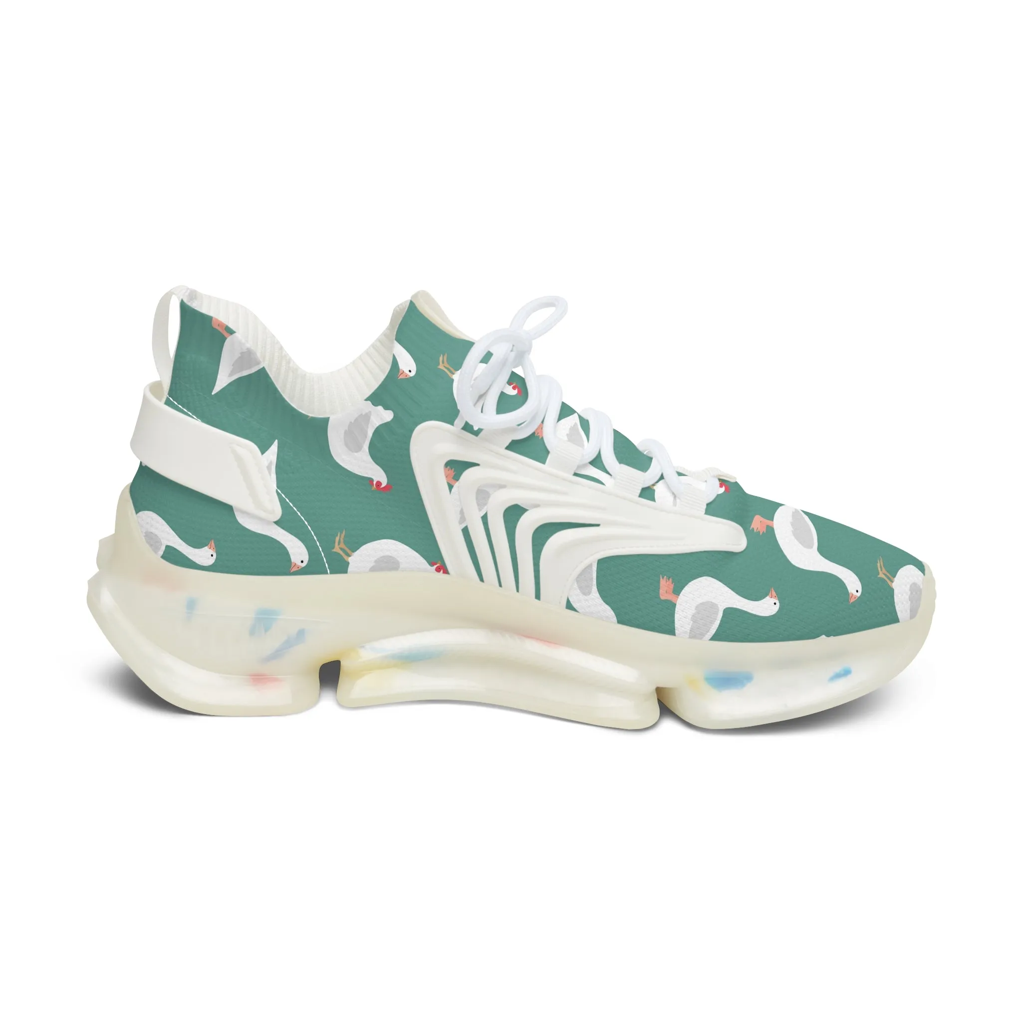 Chicken and Swan Women's Mesh Sneakers
