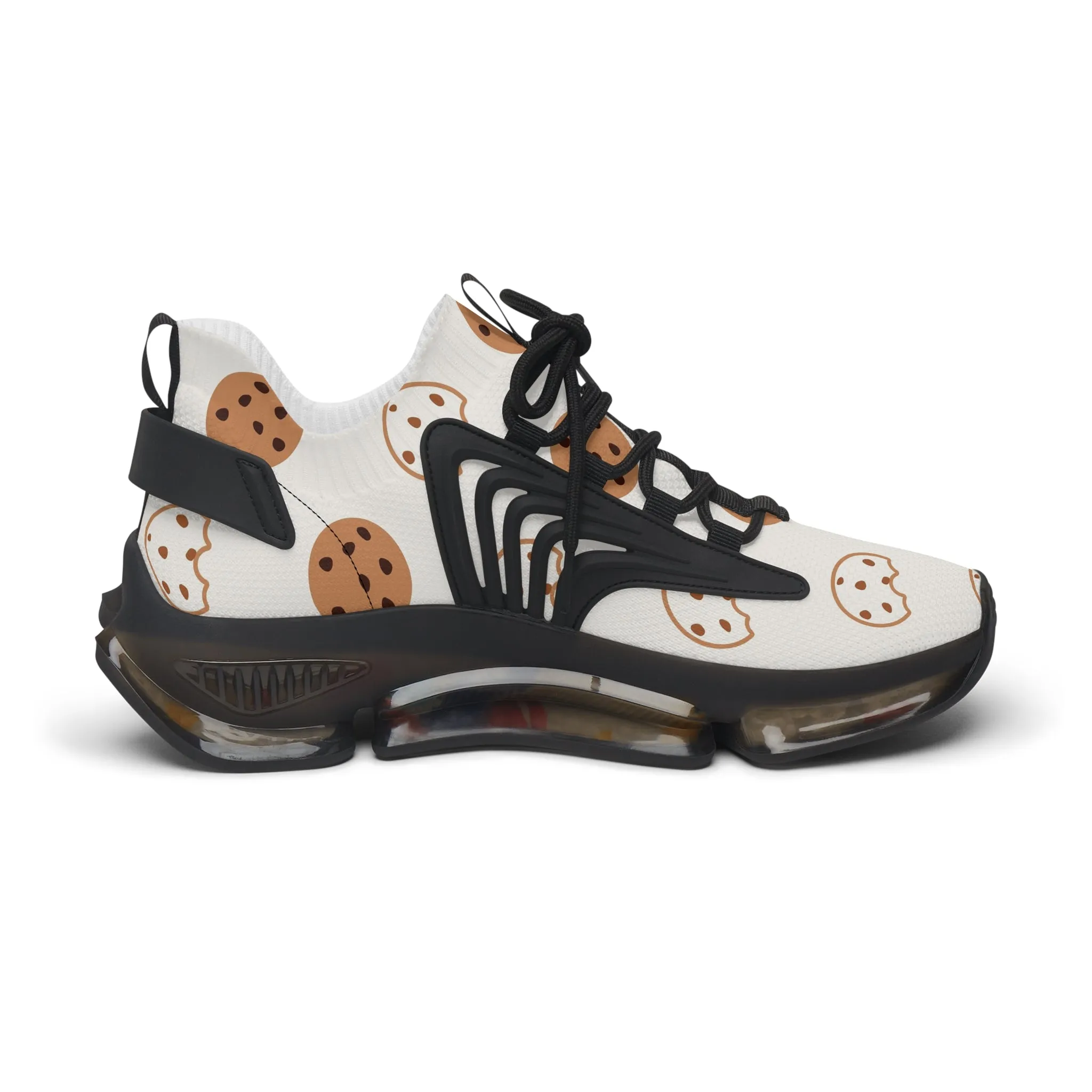 Chocolate Chip Cookies Women's Mesh Sneakers