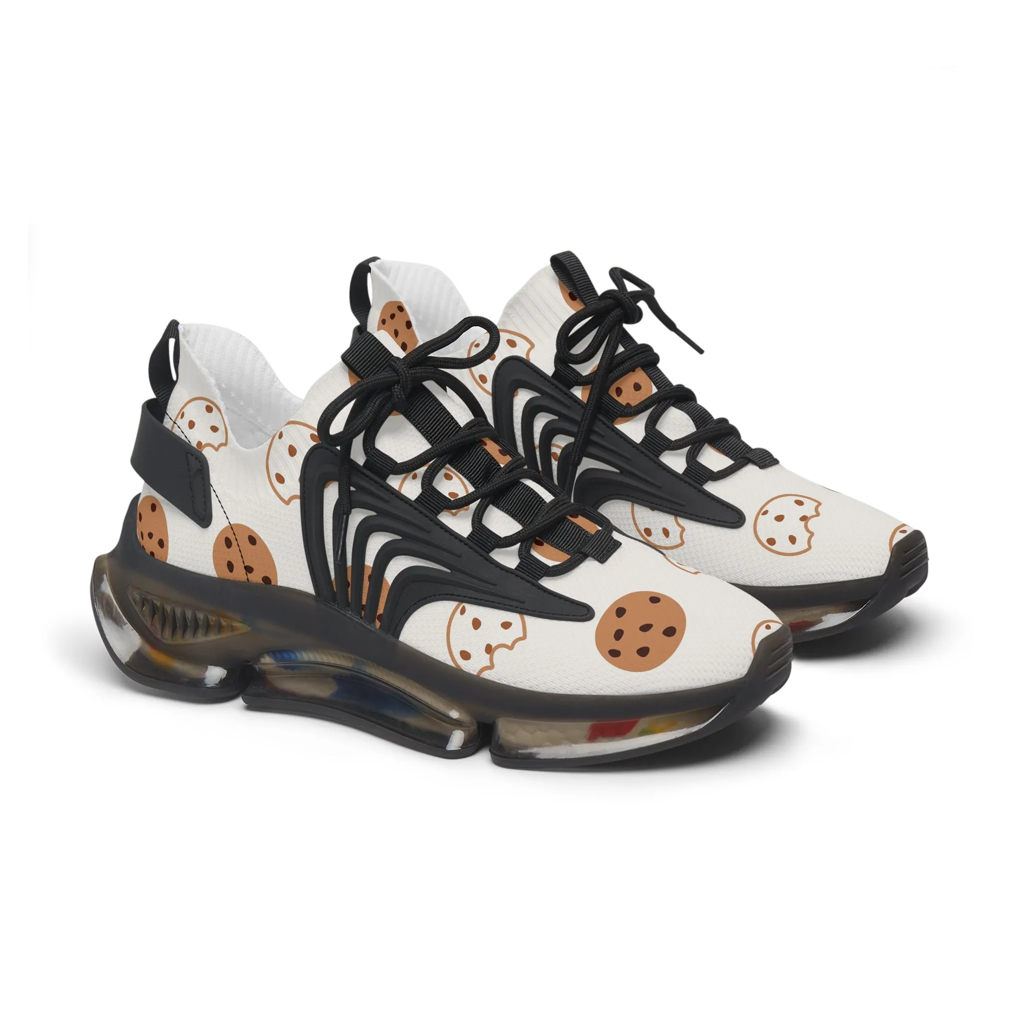 Chocolate Chip Cookies Women's Mesh Sneakers