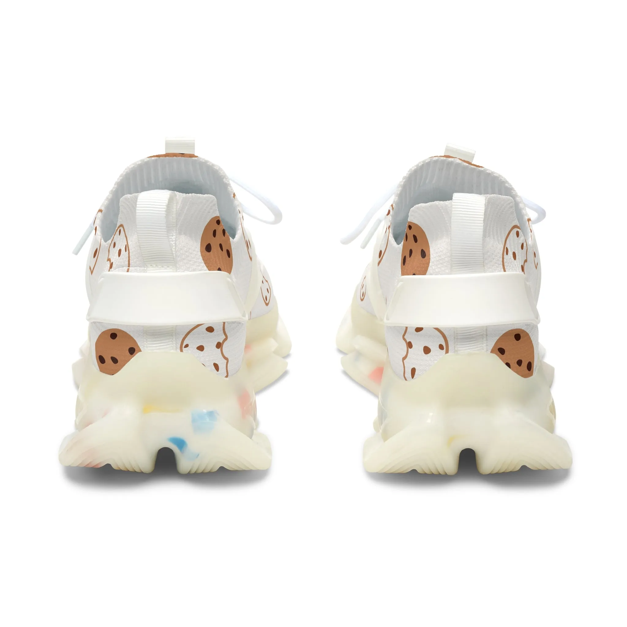 Chocolate Chip Cookies Women's Mesh Sneakers