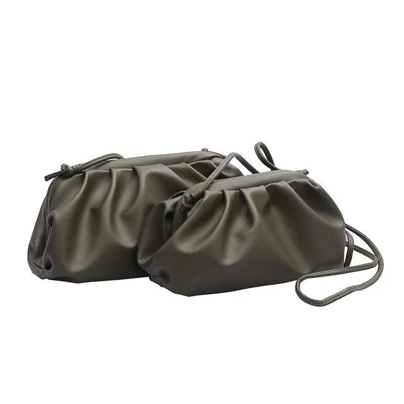 Christmas Gift Solid Color Elegant Crossbody Bags For Women 2021 hit Small Clutch Female Party Handbags And Purses Lady Shoulder Simple