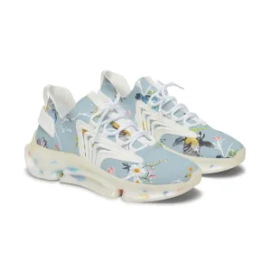 Colored Birds Women's Mesh Sneakers