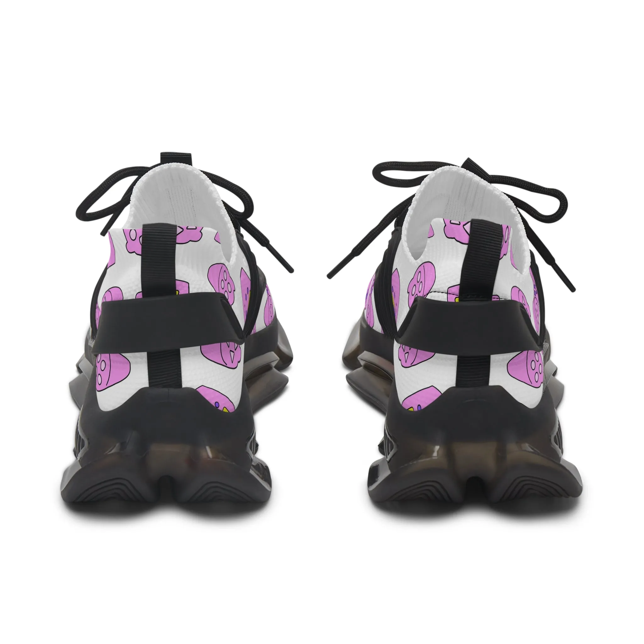 Colored Gameboys Women's Mesh Sneakers