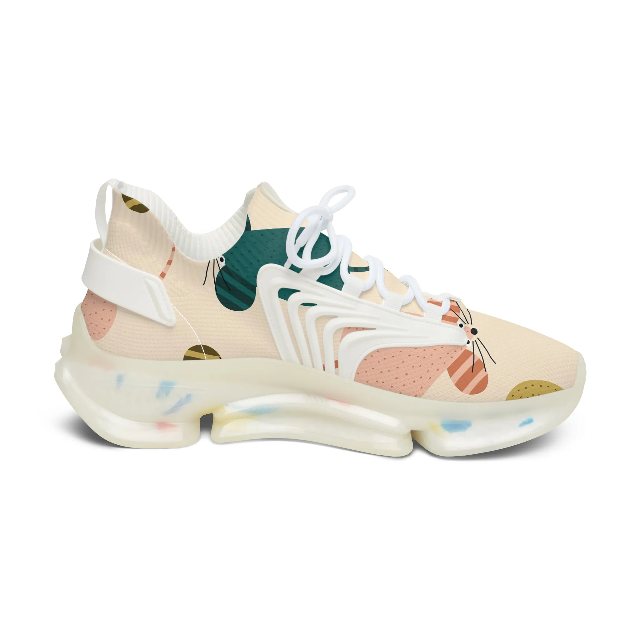 Colored Mice Women's Mesh Sneakers