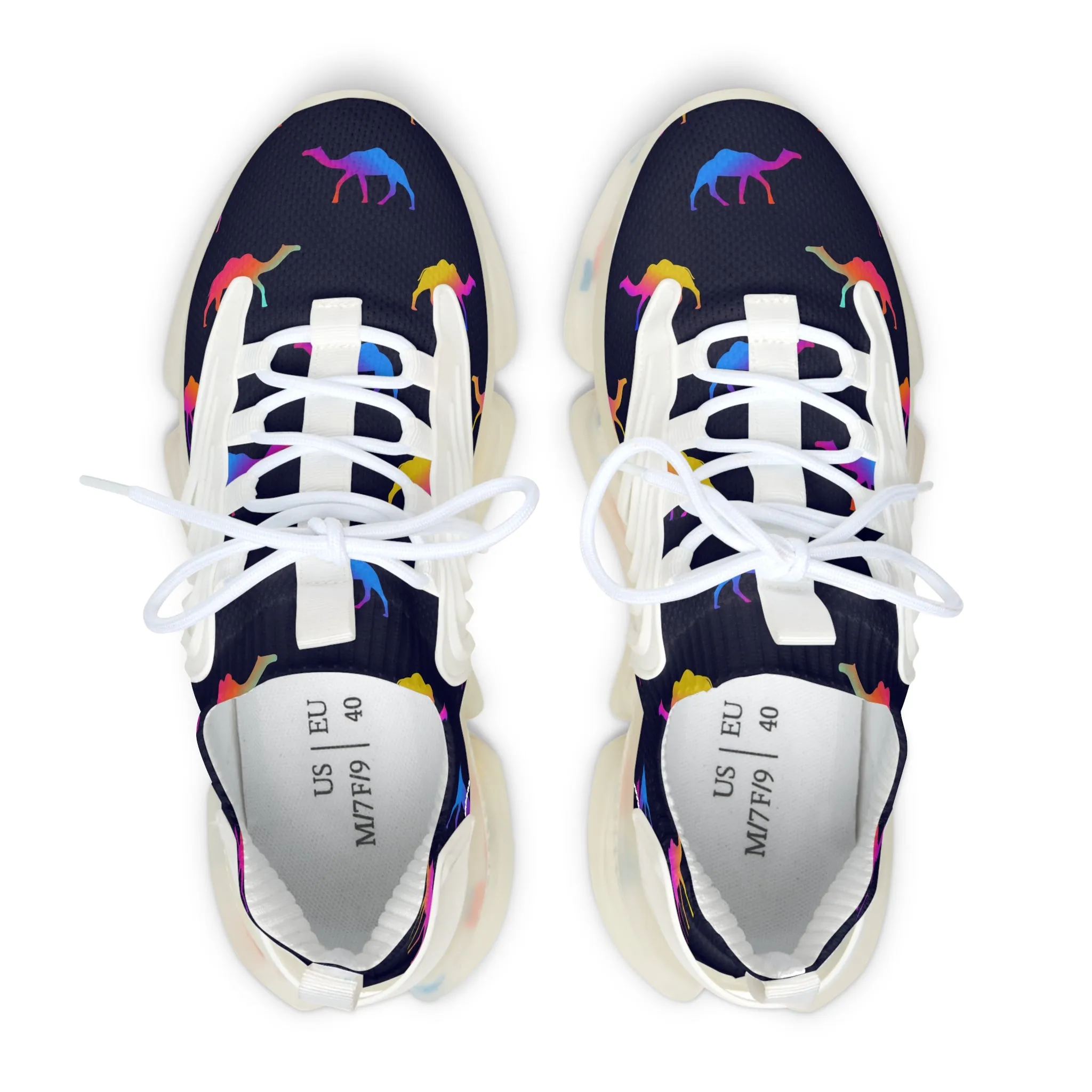 Colorful Camels Women's Mesh Sneakers