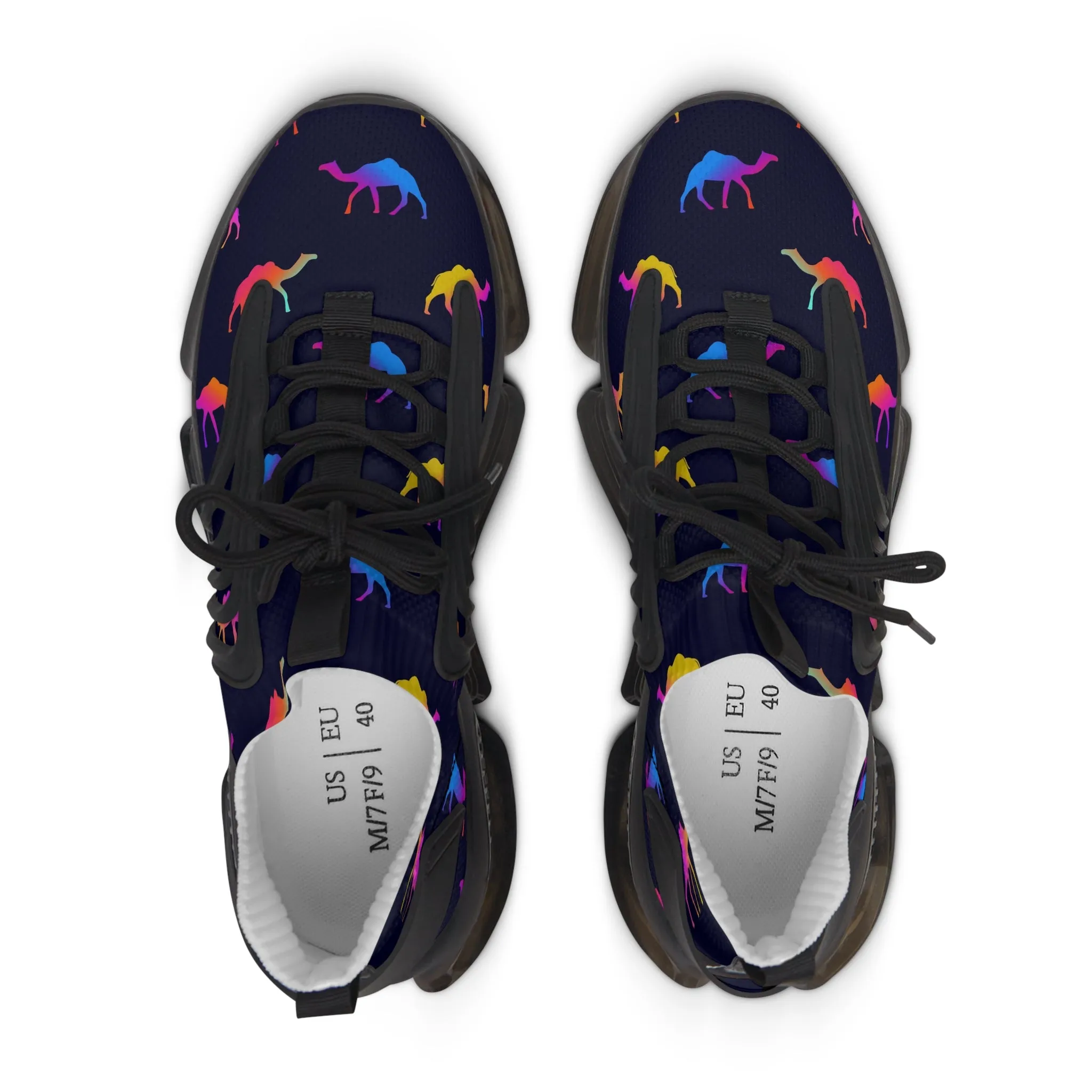 Colorful Camels Women's Mesh Sneakers