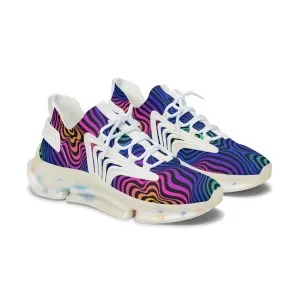 Colorful Fluid Women's Mesh Sneakers
