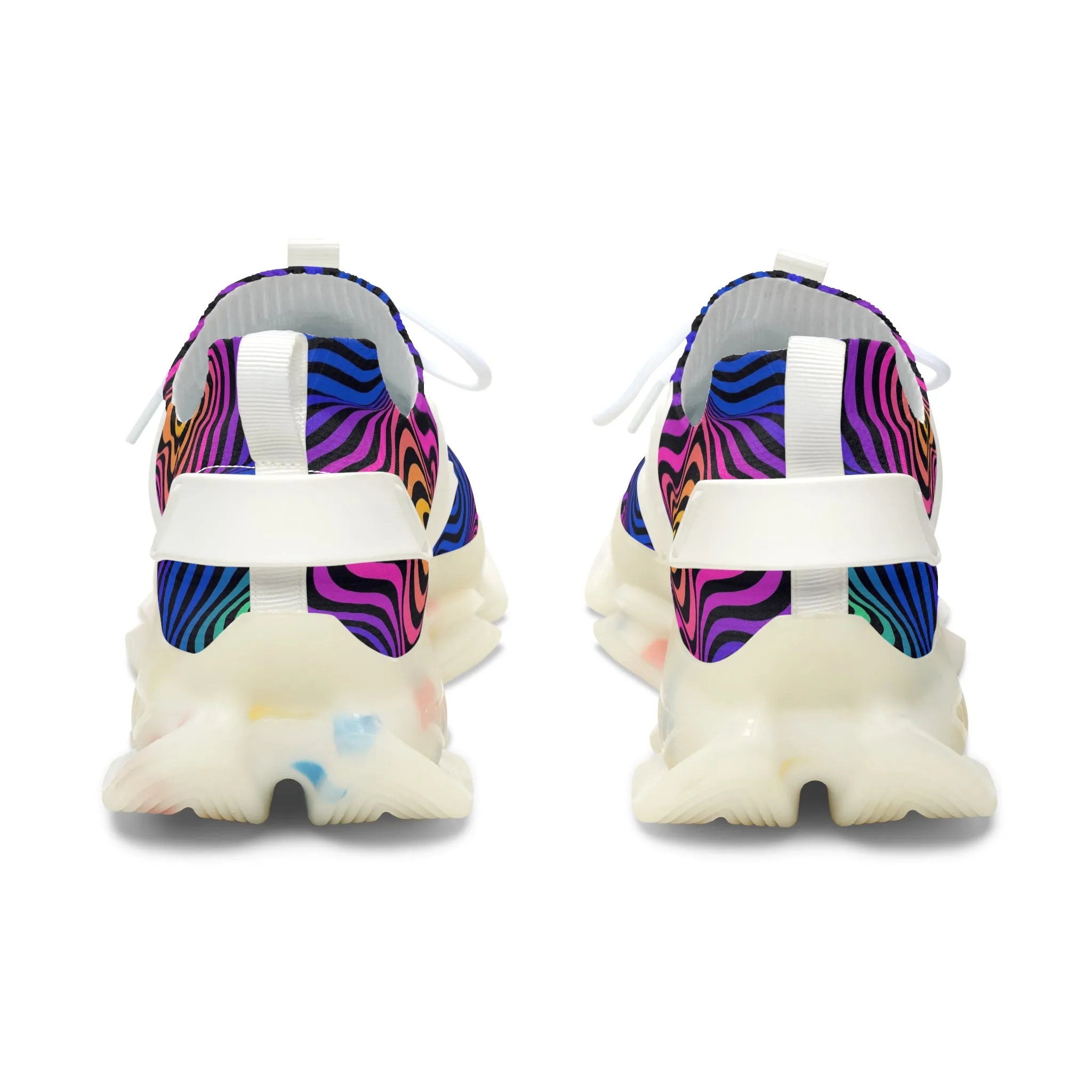 Colorful Fluid Women's Mesh Sneakers